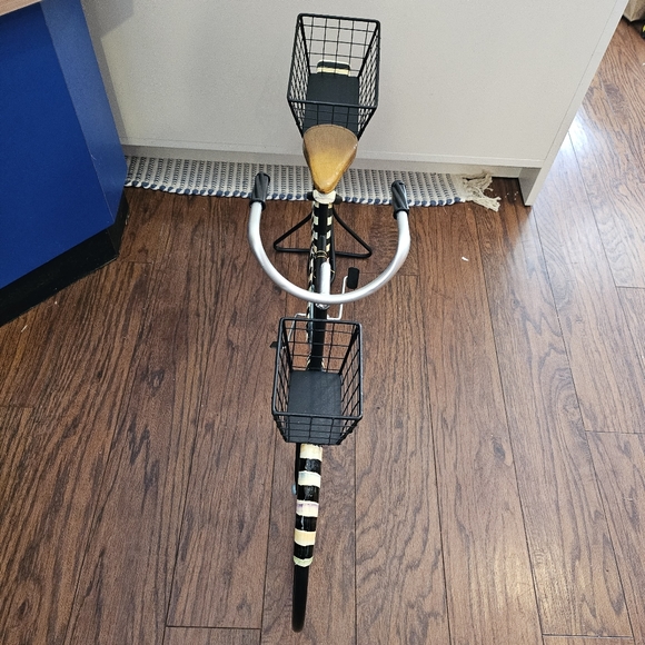 MacKenzie-Childs Check Bike Decor - Picture 4 of 11